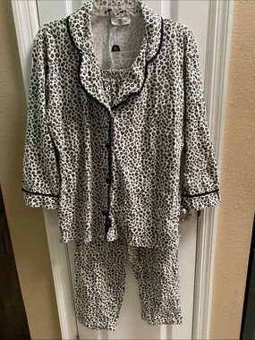 Victoria Secrets pajamas.